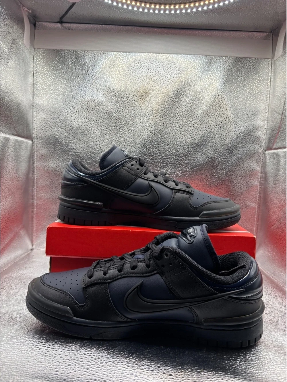 Nike dunk low twist dark obsidian
